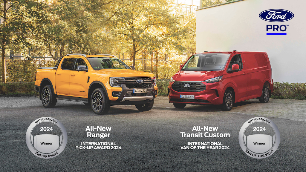 Gölcüklü Ford Transit Custom 'Yılın Ticari Aracı' seçildi