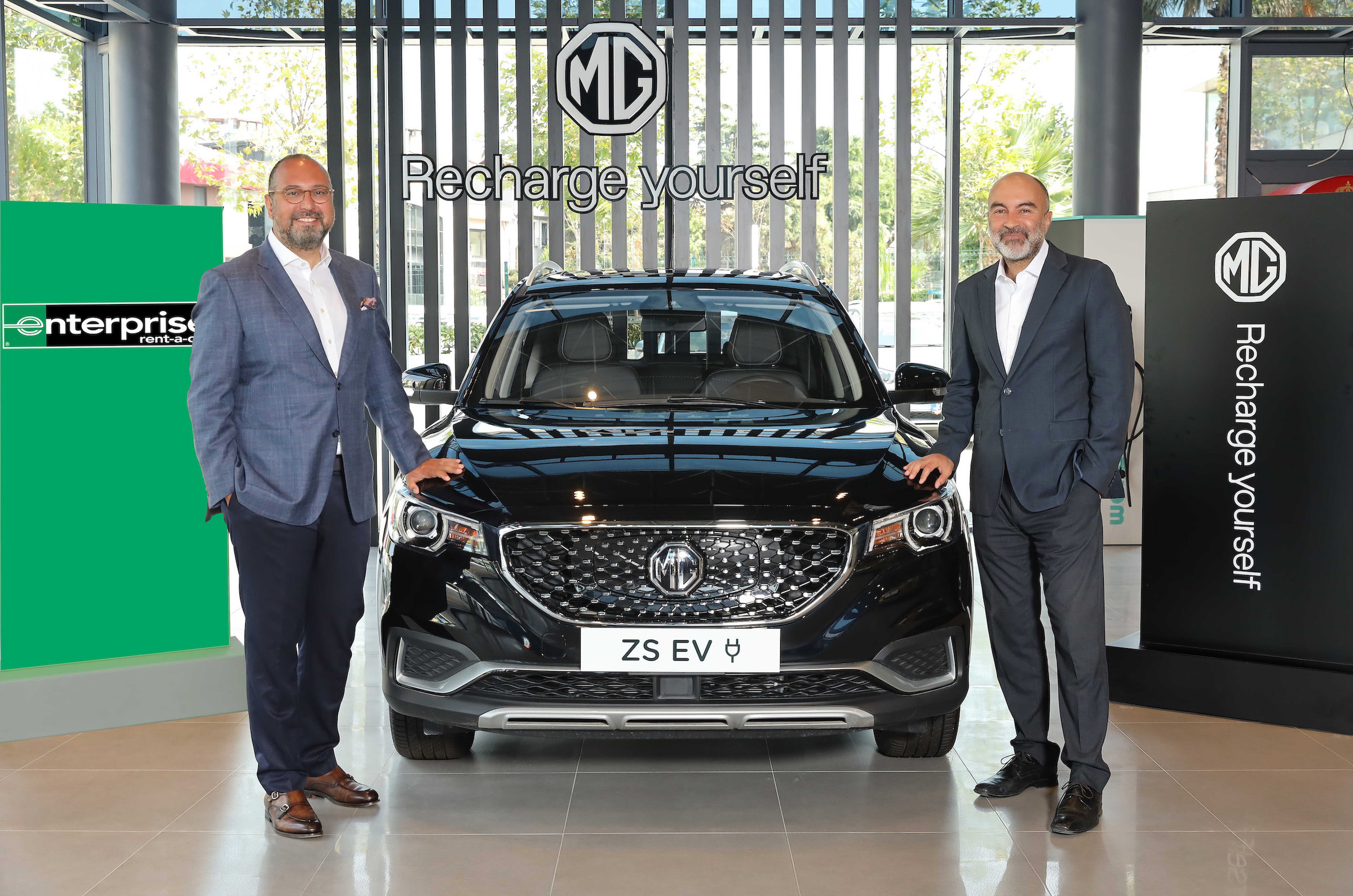 Enterprise Günlük Kiralama İçin 50 Adet MG ZS EV'yi Filosuna Kattı