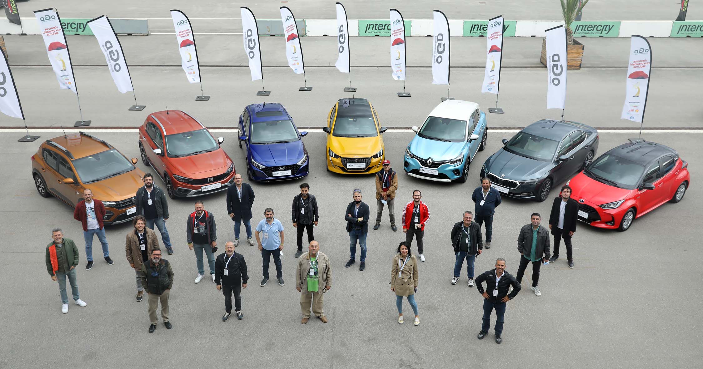 Yılın Otomobili Yarışması'nda Test Sürüşleri Tamamlandı